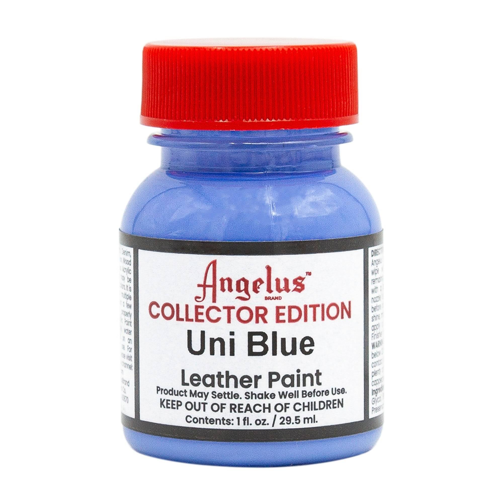 Angelus Leather Paint - Uni Blue (Collector Edition), 1 oz